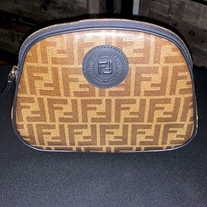 Authentic Fendi Clutch - Cosmetic Bag
